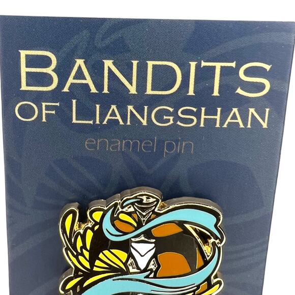 Illumicrate The Water Outlaws Bandits of Liangshan Enamel Pin - June 2024 - Picture 6 of 7